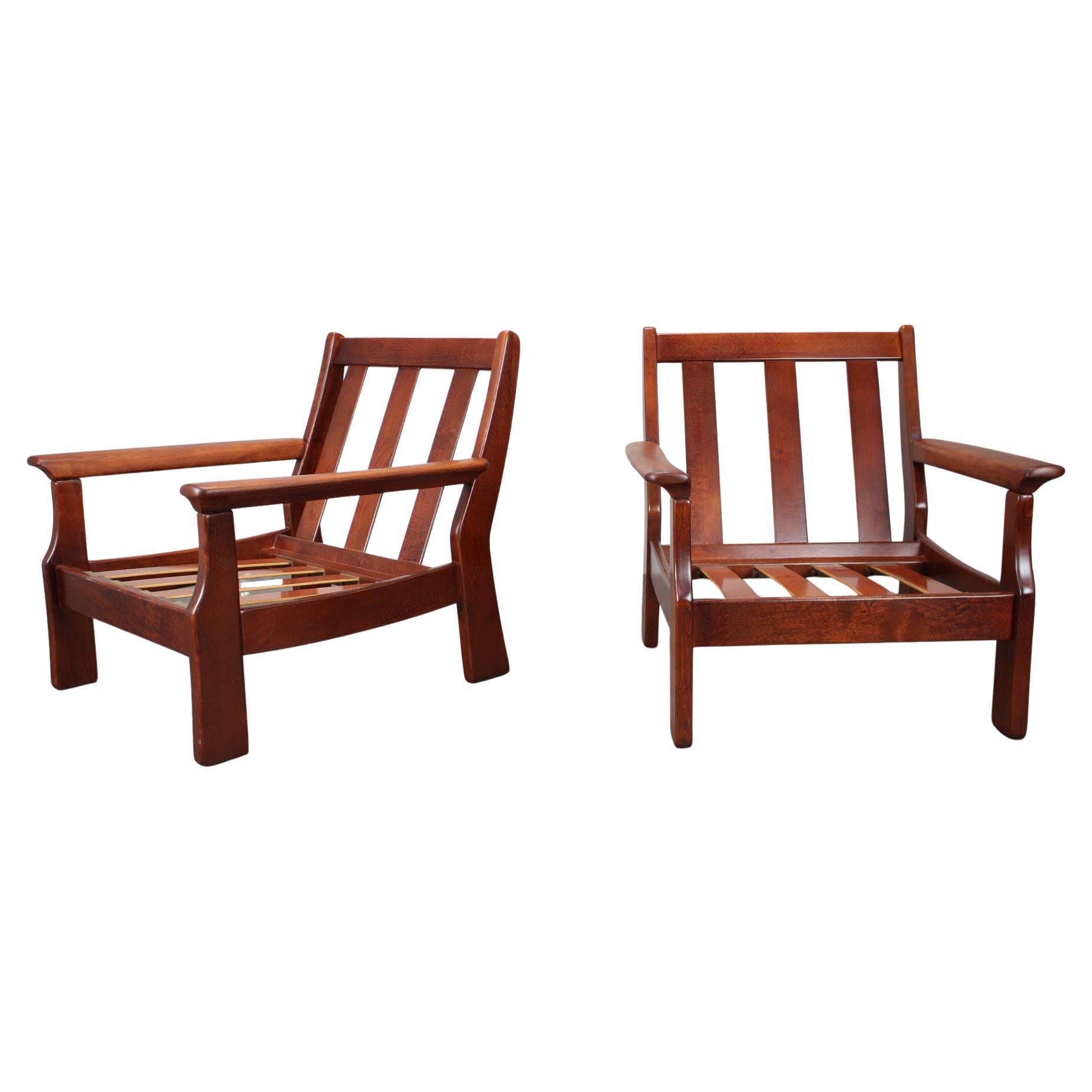 Paire de fauteuils scandinaves du milieu du siècle dernier, années 1960