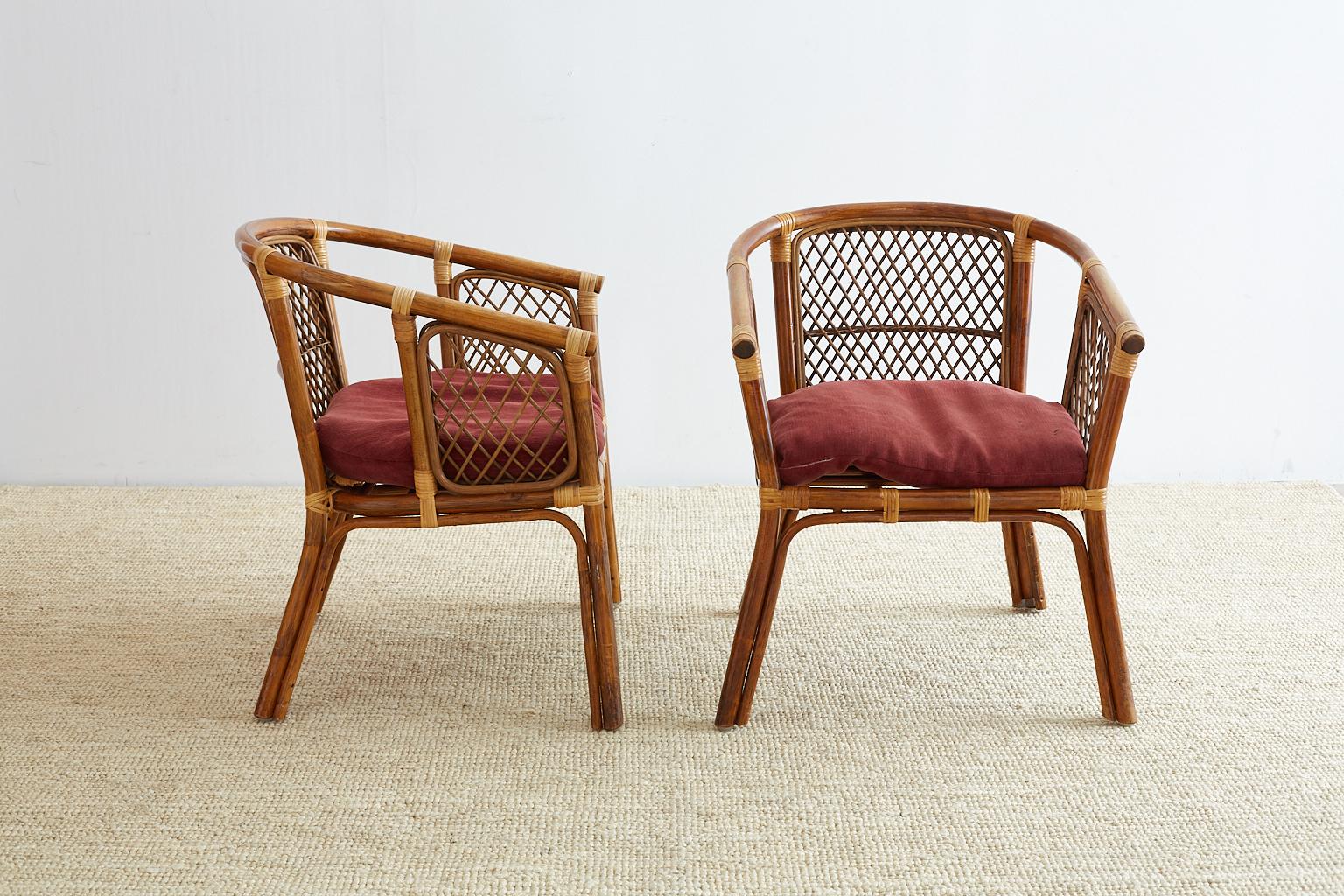mid century bamboo furniture