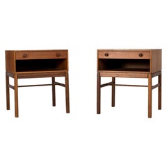 Pair of Midcentury Bedside Tables by Sven Engström and Gunnar Myrstrand