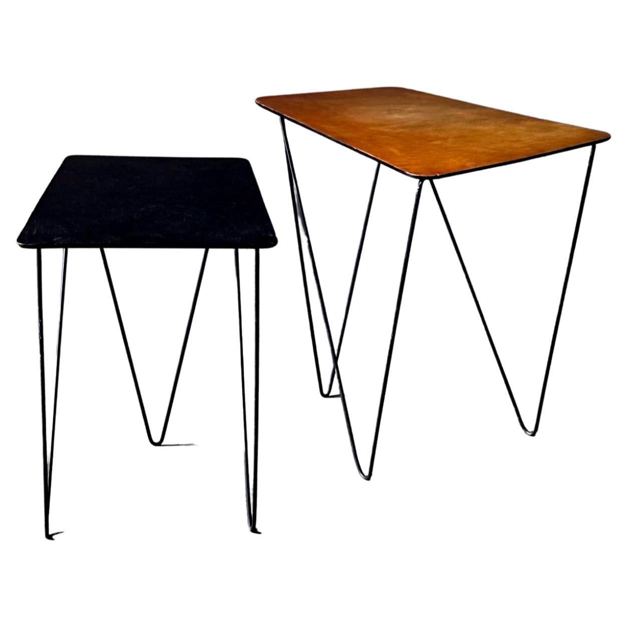 Pair of Nesting Tables by Bernt Petersen at 1stDibs