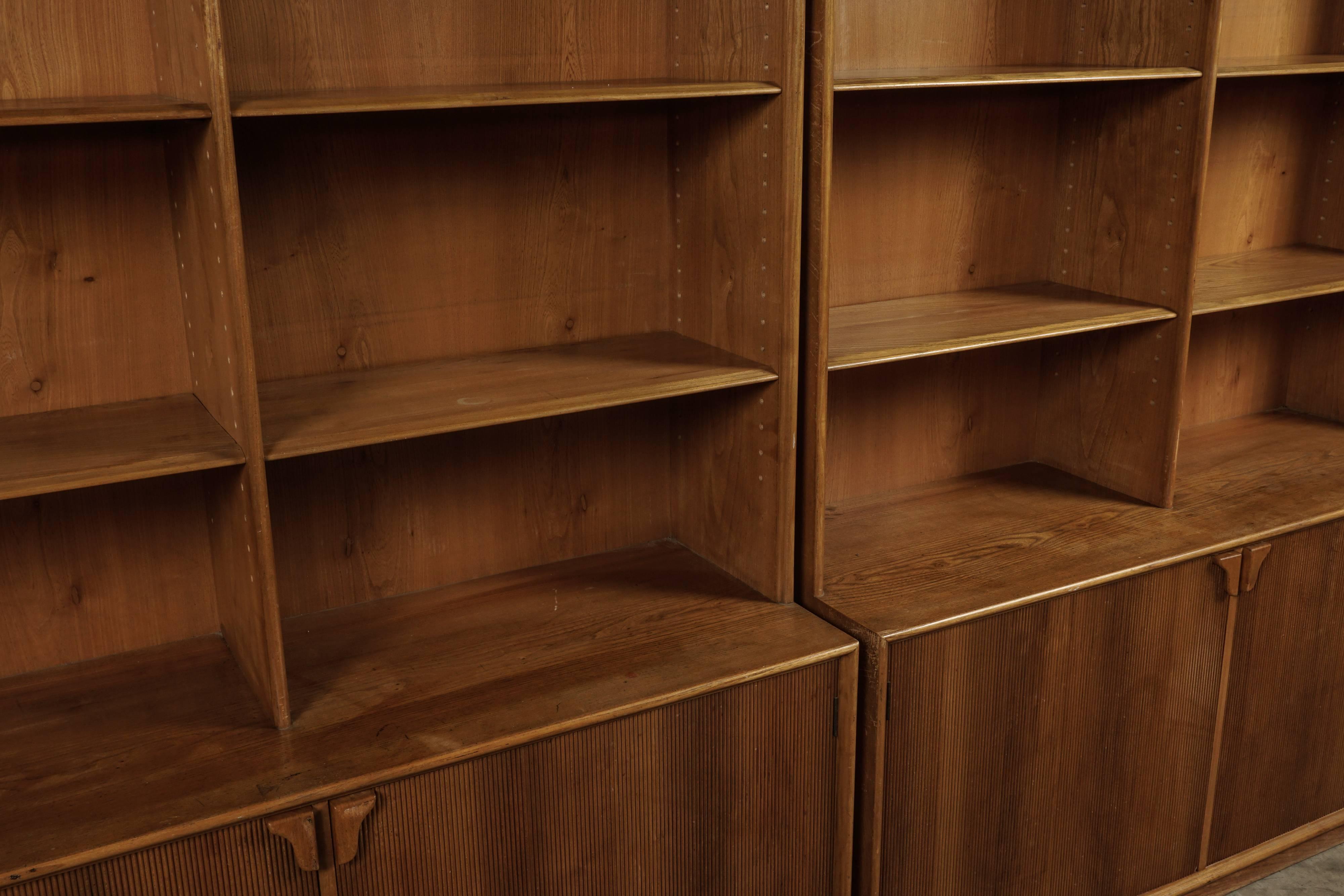 Pair of Midcentury Bookcases from Denmark, circa 1960 3