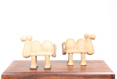 Pair of Midcentury Camels Figurines by Lisa Larson, 1960s