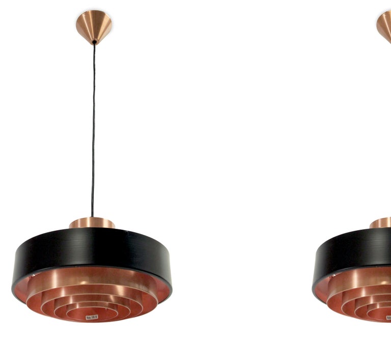 Pair of Midcentury Ceiling Lights by TR and Co, Norway, 1960s For Sale at  1stDibs