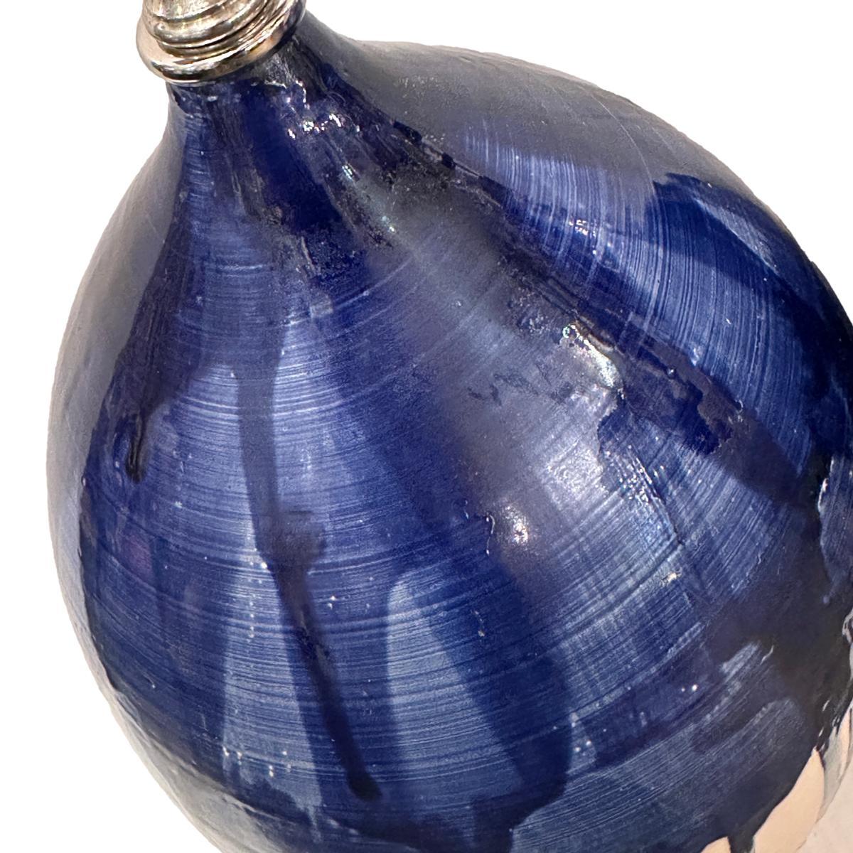 Paire de lampes en céramique du milieu du siècle dernier Bon état - En vente à New York, NY