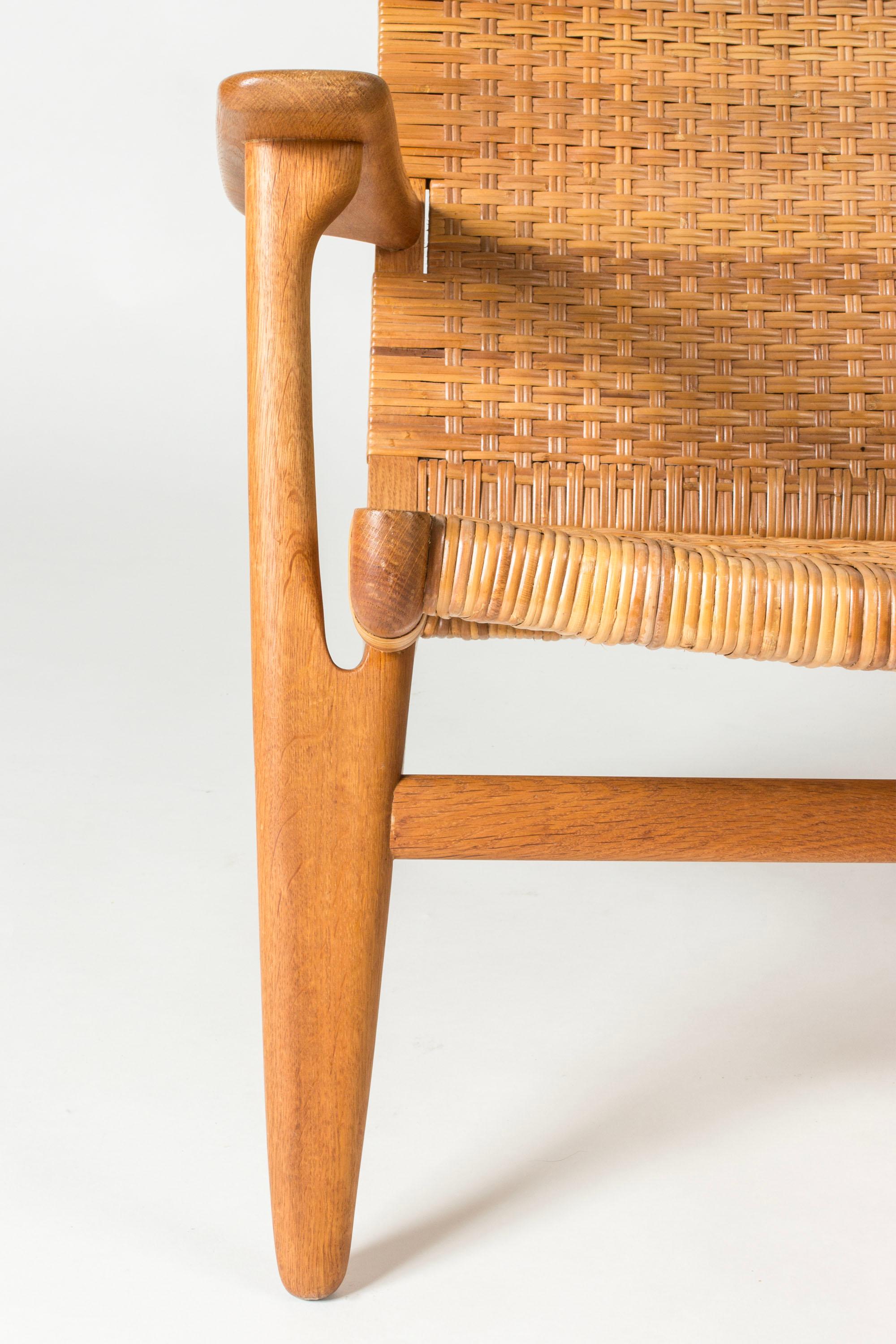 Rotin Paire de chaises longues 