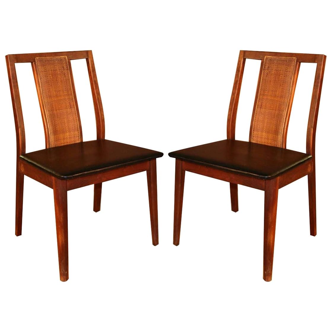 Pair of Midcentury Chairs in the Style of Edward Wormley