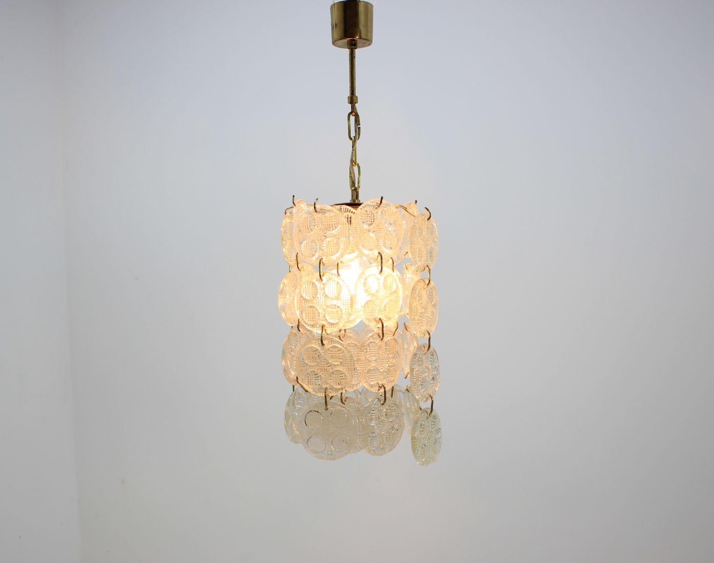 Coppia di lampadari del Medioevo di Zelezny Brod, anni '60 in vendita 1