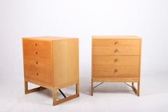 Pair of Mid-Century Chest of Drawers in Oak Designed by Børge Mogensen, 1960s