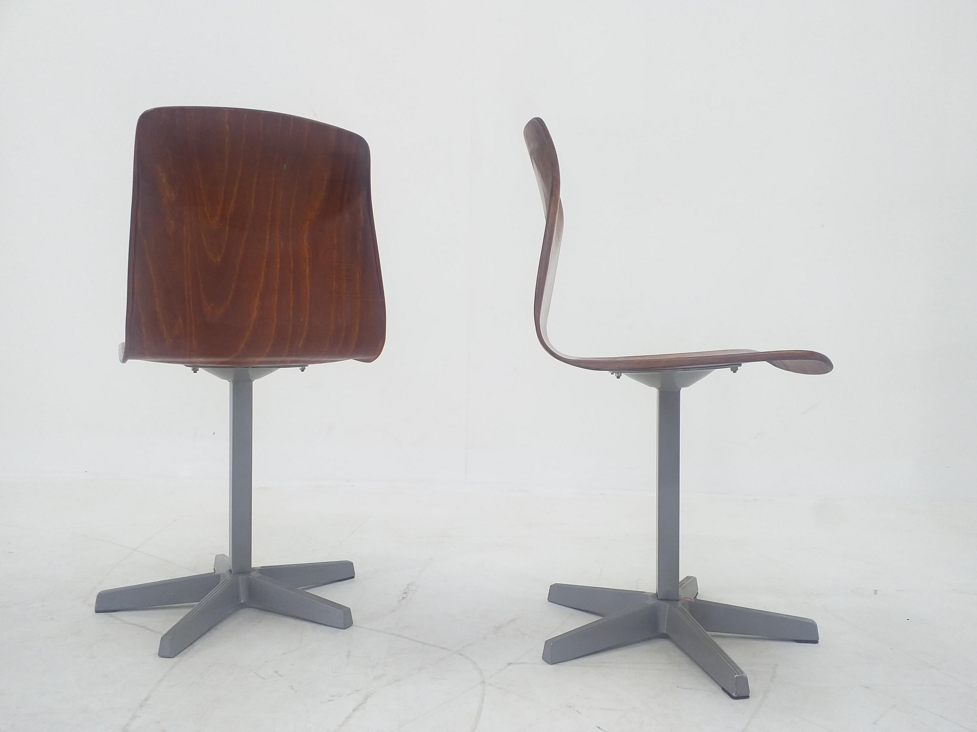 Pair of Midcentury Child's Chairs Pagholz, Germany, 1970s For Sale 3