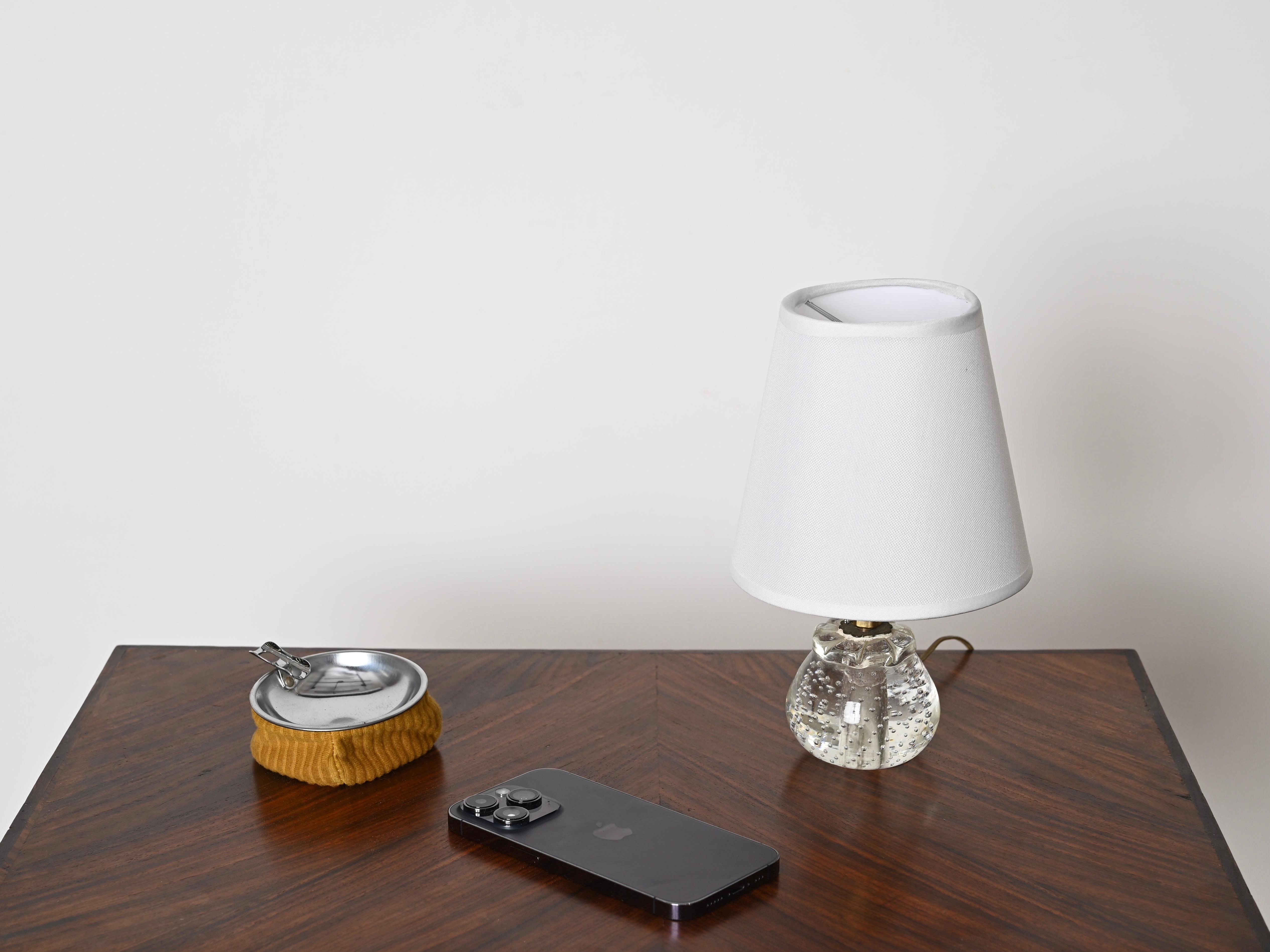 Mid-Century Modern Pair of Midcentury Chrome and Yellow Velvet Italian Ashtrays, 1950s For Sale