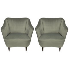 Pair of Midcentury Cocktail Chairs