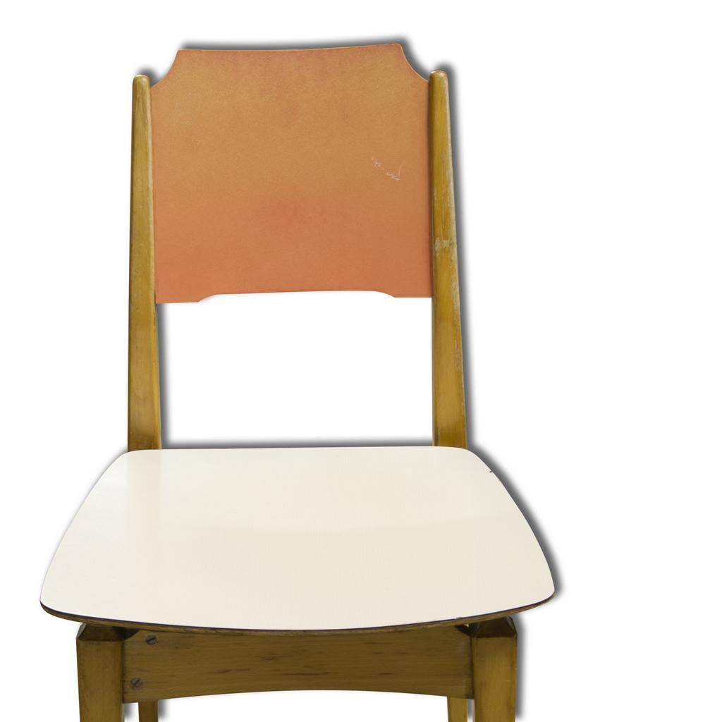 Mid-20th Century Pair of Midcentury Color Chairs, 1960s, Czechoslovakia For Sale