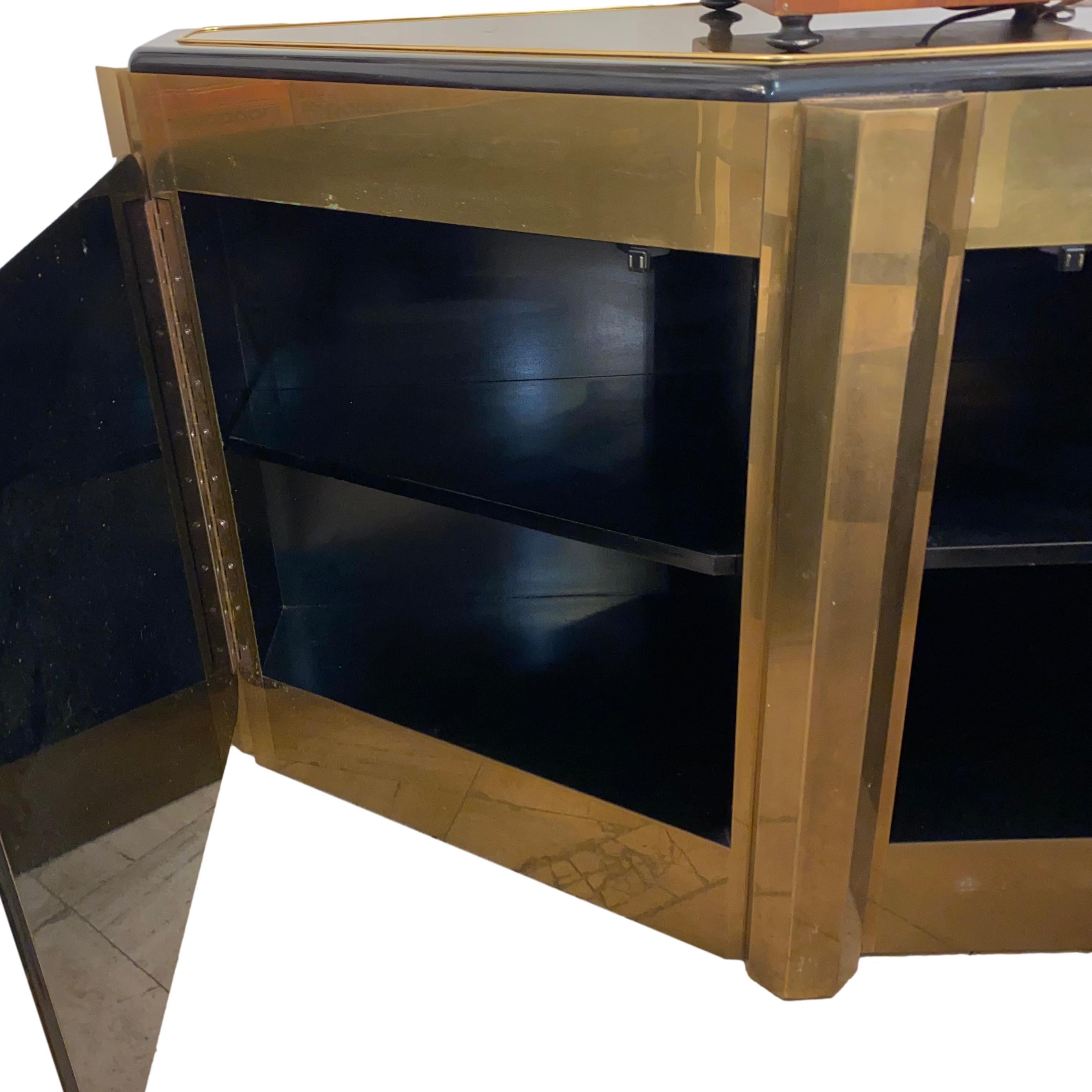 Metal Pair of Midcentury Console Cabinets, Sold Individually For Sale