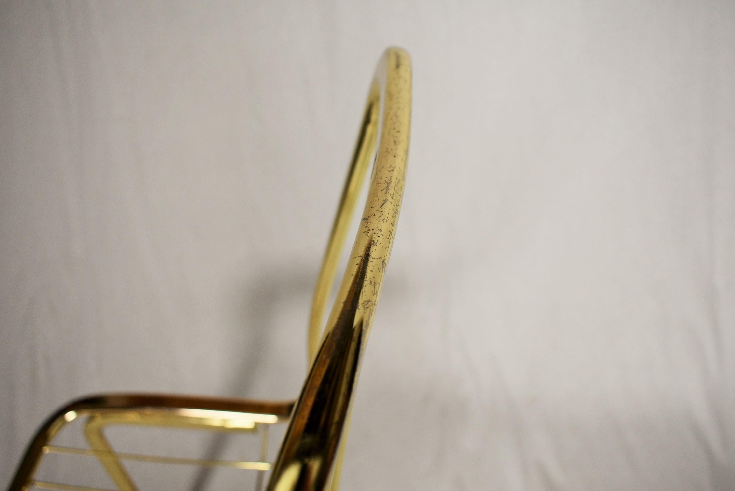 Coppia di sedie cromate di design del Medioevo /Gastone Rinaldi, anni '70 in vendita 2