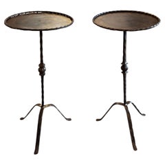 Pair of Midcentury Design Decorative Martini Tables