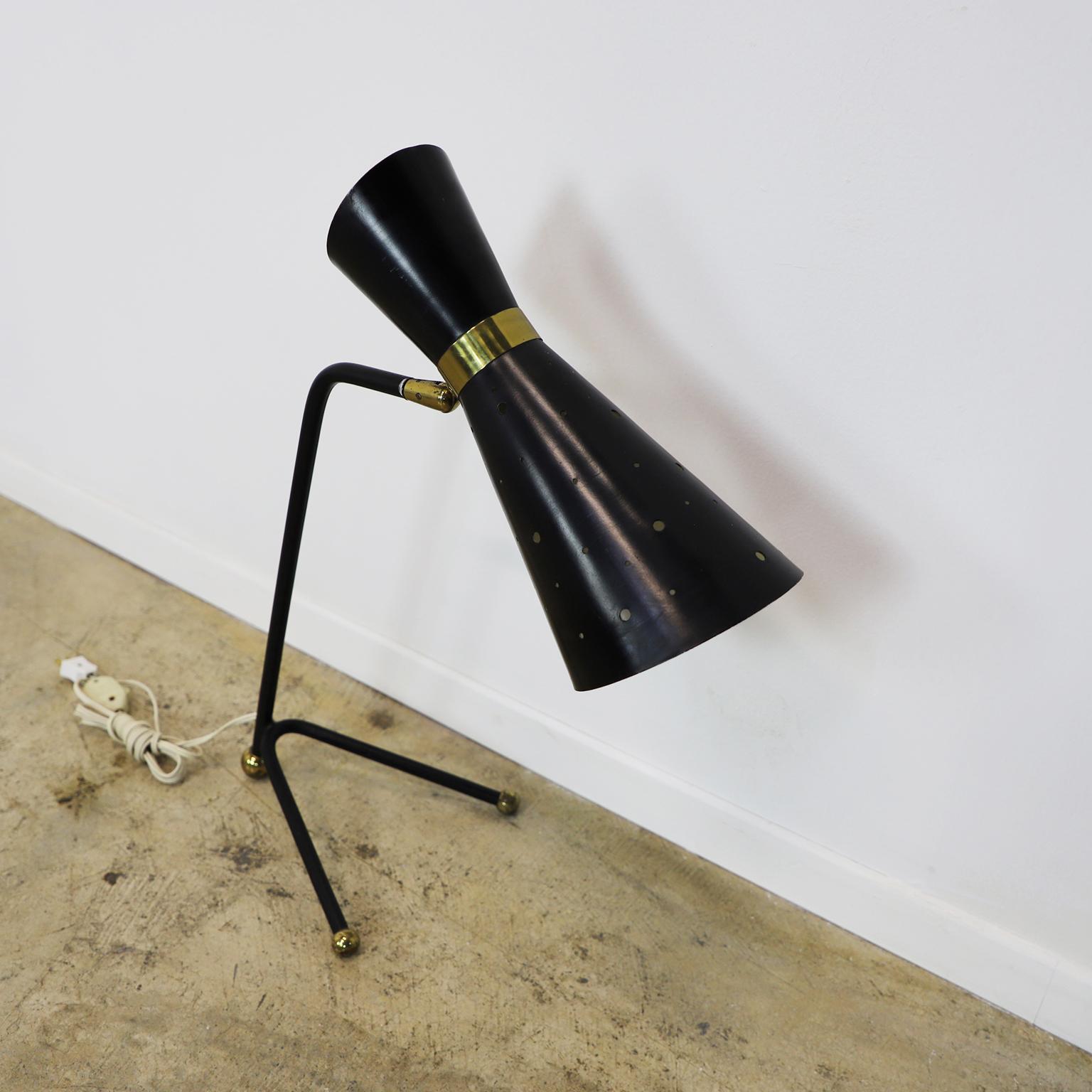 Paar MidCentury Schreibtischlampen (Moderne der Mitte des Jahrhunderts) im Angebot