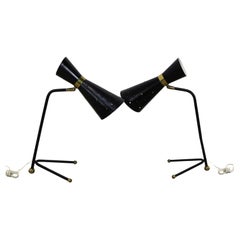 Pair of MidCentury desk lamps