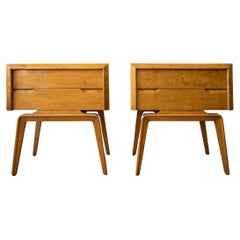 Pair of Midcentury Edmund Spence Nightstands End Tables