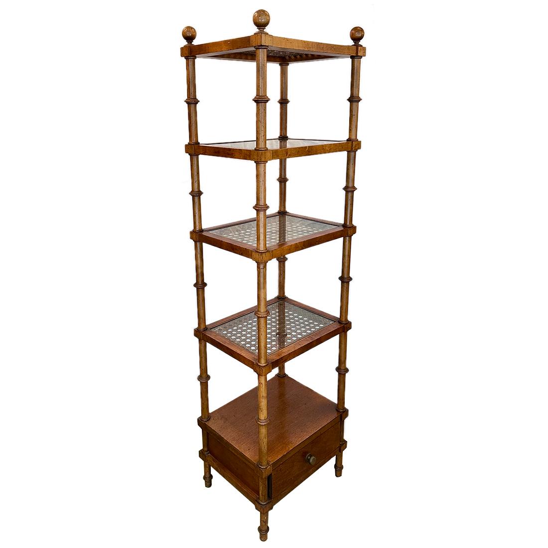 Pair of Midcentury Etageres In Good Condition For Sale In New York, NY