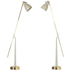Pair of Midcentury Floor Lamps by Hans Bergström