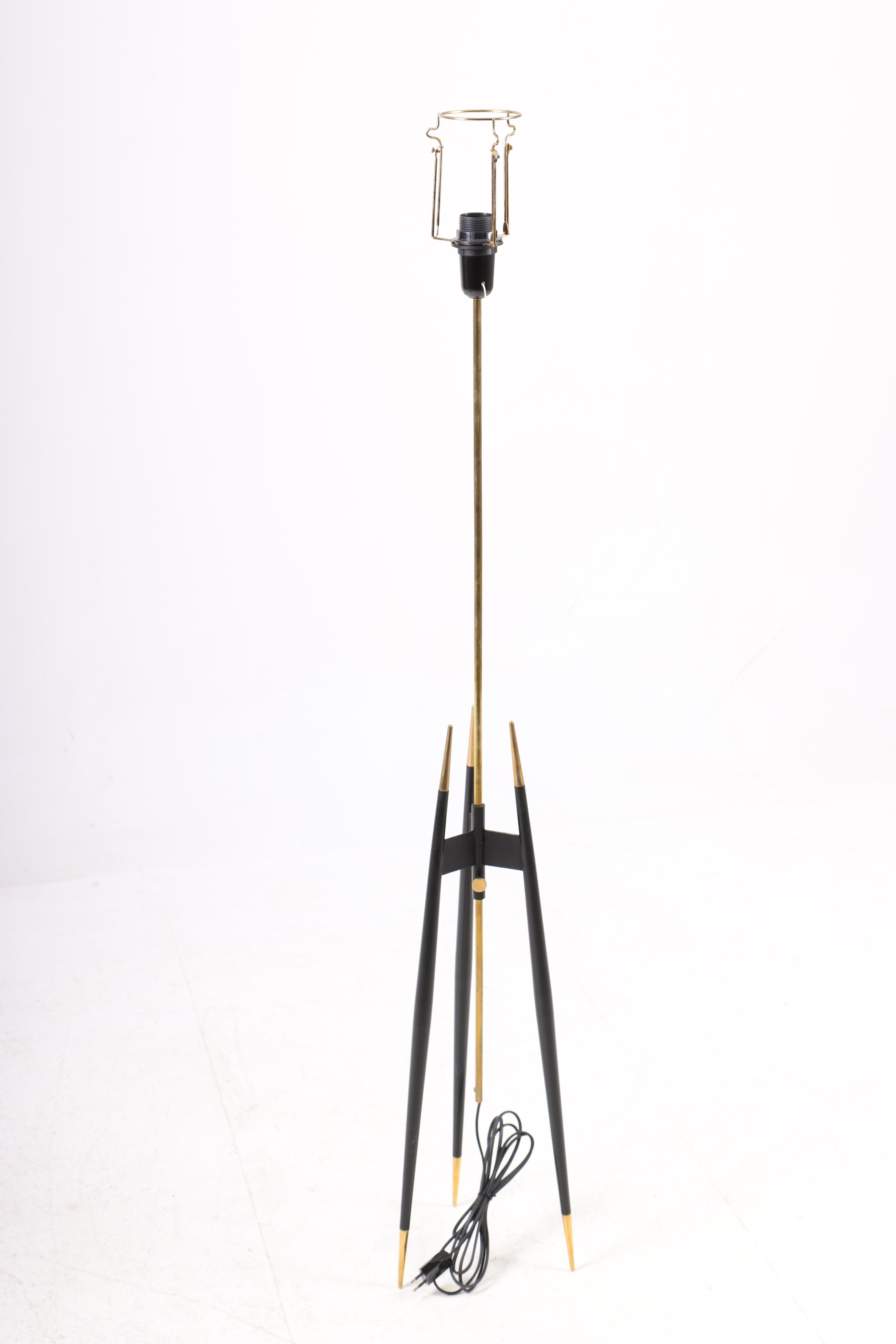 Pair of Midcentury Floor Lamps Designed by Holm Sørensen, 1950s 5