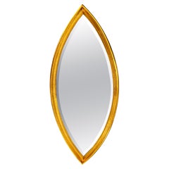 Pair of Midcentury French Giltwood Mirrors, Sold Individually