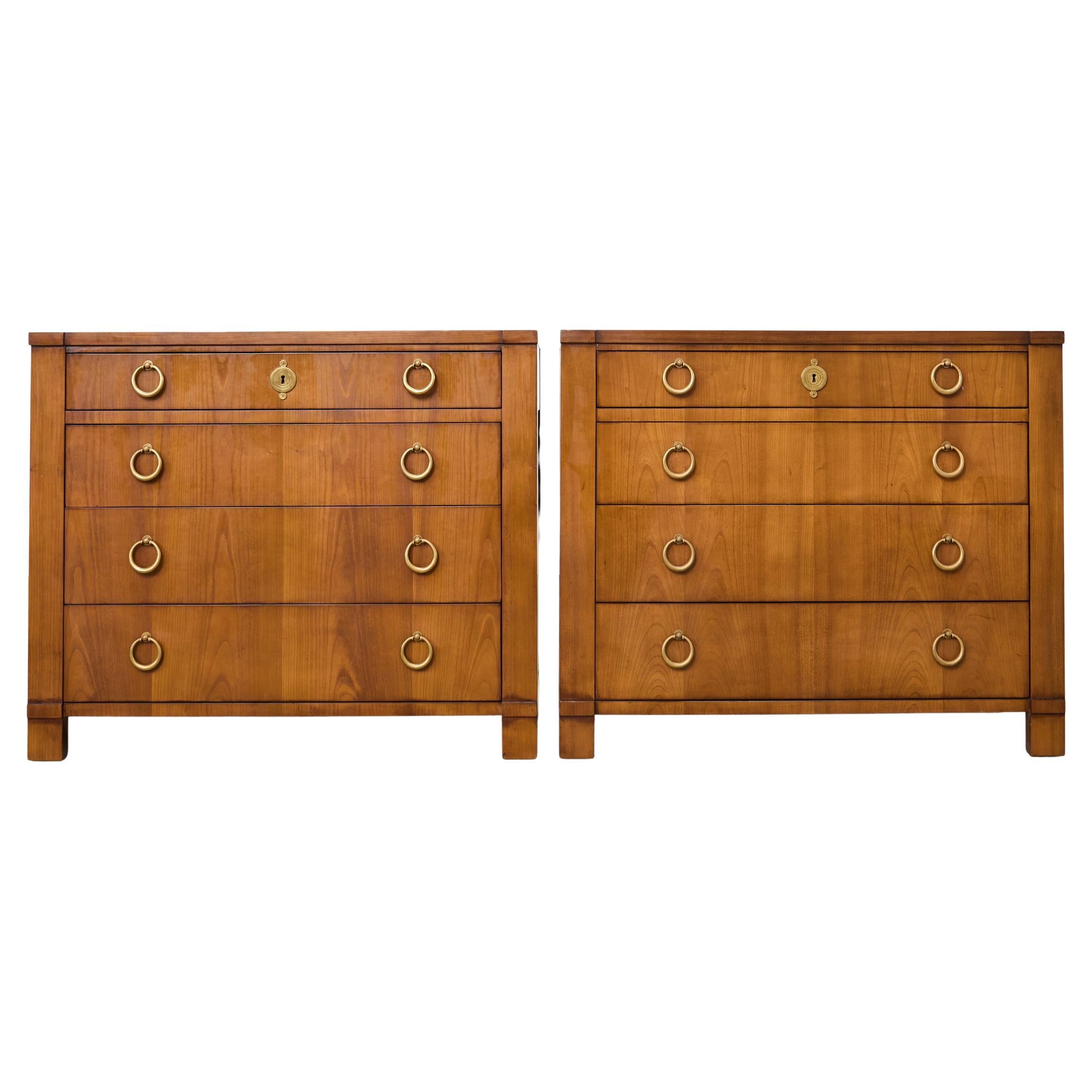 Veneer Commodes and Chests of Drawers