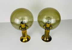 Paar bündige Glasfassungen aus der Jahrhundertmitte von Ott International, 1960er Jahre