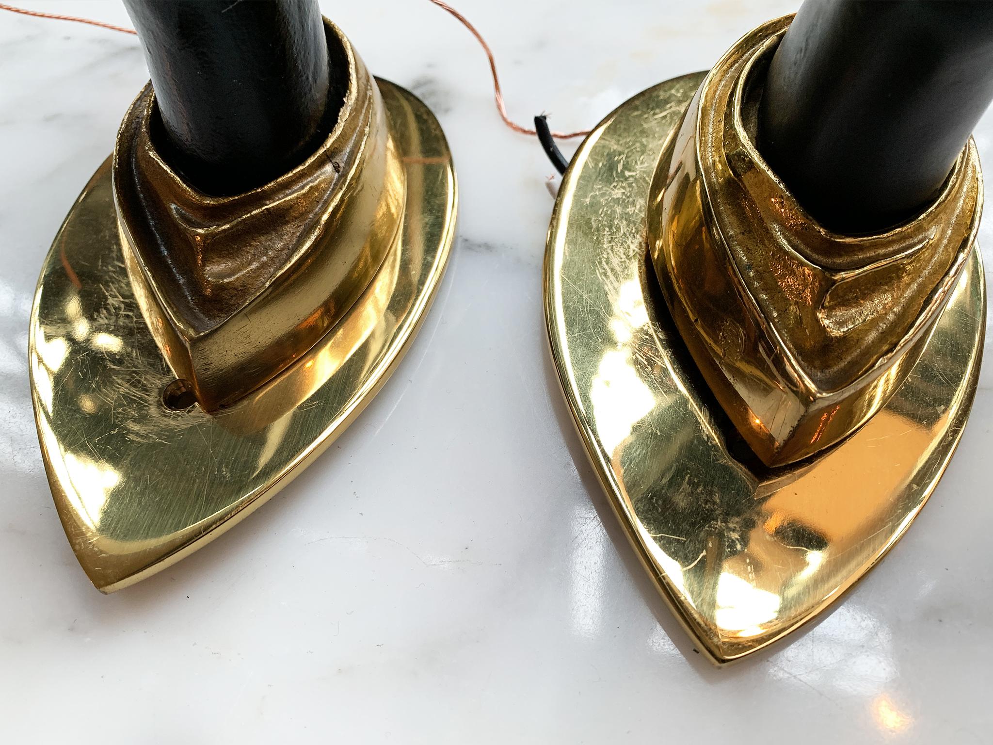 Pair of Midcentury Handform Wall Sconces in the Style of André Arbus 3