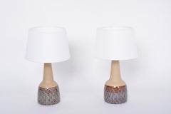 Pair of Midcentury Handmade Table Lamps Model 3012 by Einar Johansen for Soholm