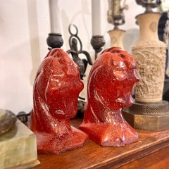 Pair of Midcentury Horse Bookends