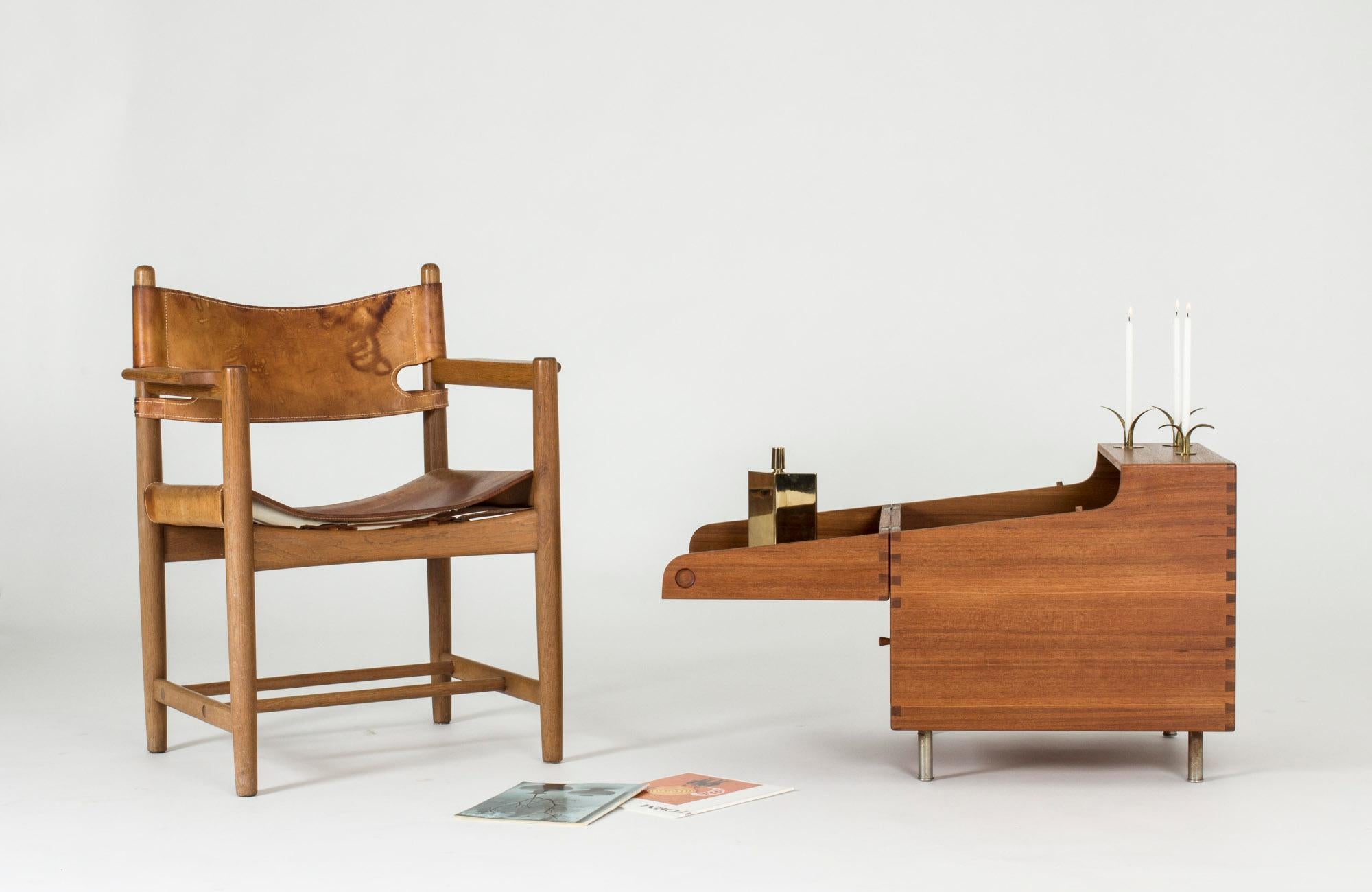 Pair of Midcentury Hunting Chairs by Børge Mogensen 3