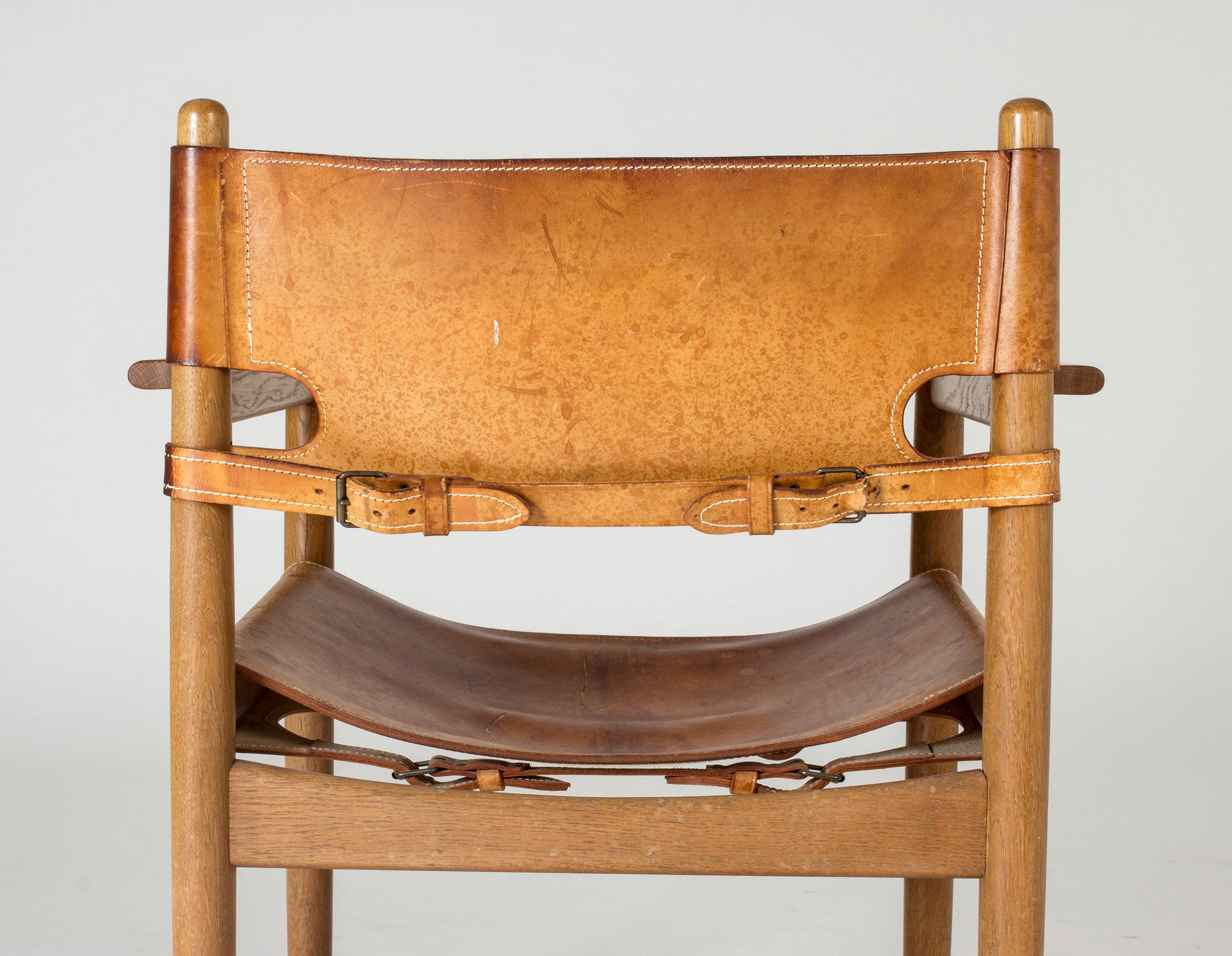 Pair of Midcentury Hunting Chairs by Børge Mogensen 1