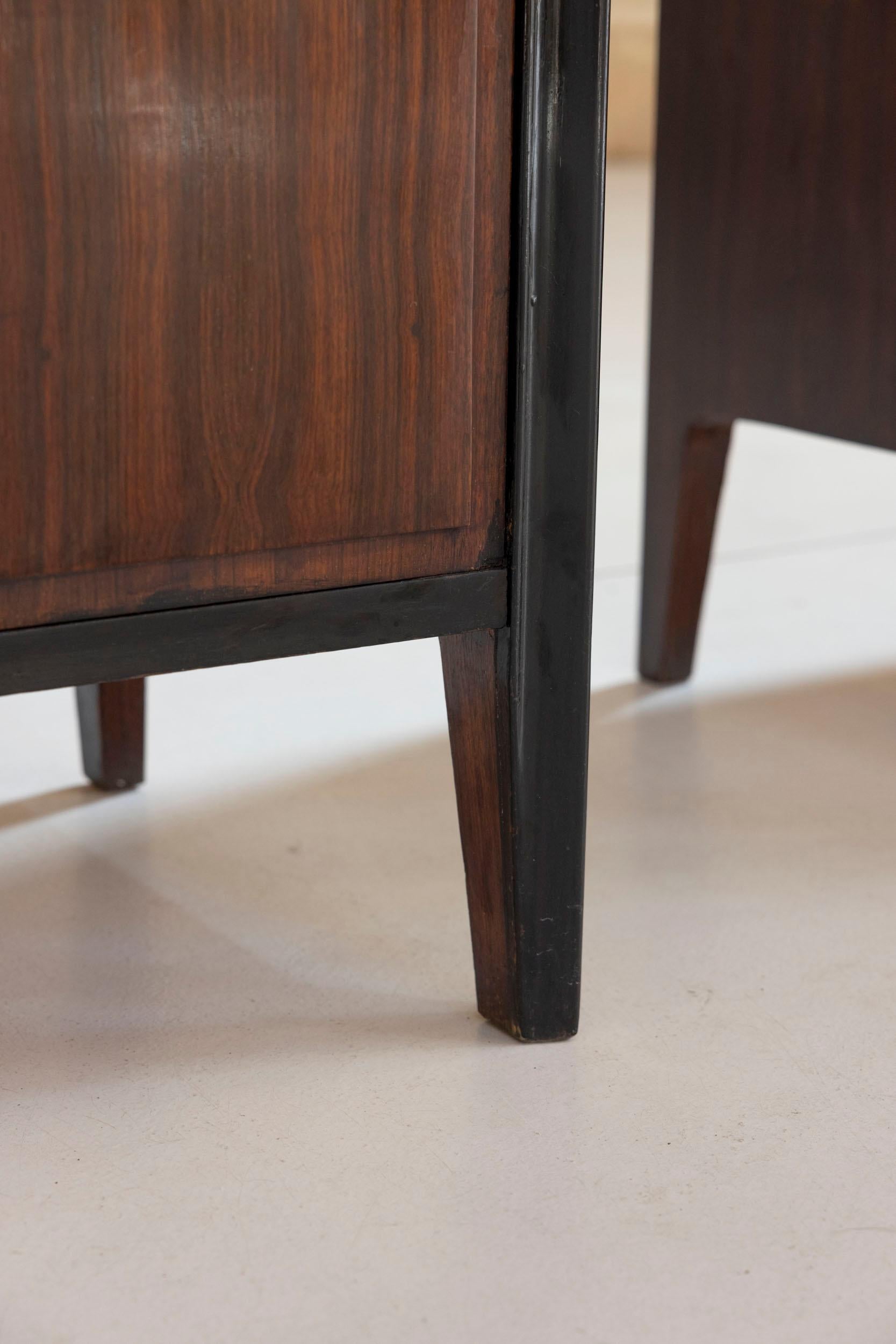 Pair of midcentury Italian cabinets by Paolo Buffa For Sale 8