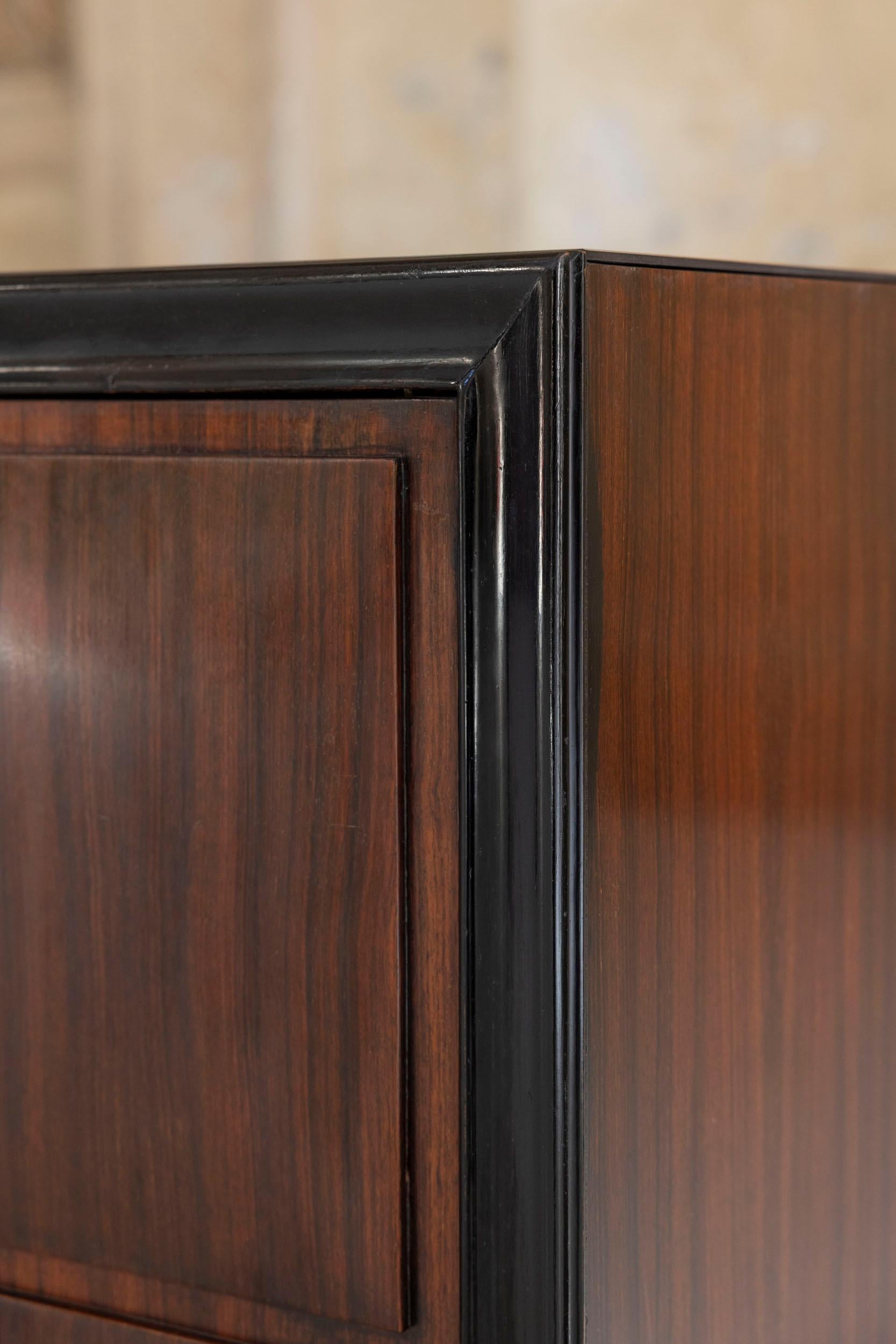 Pair of midcentury Italian cabinets by Paolo Buffa For Sale 11