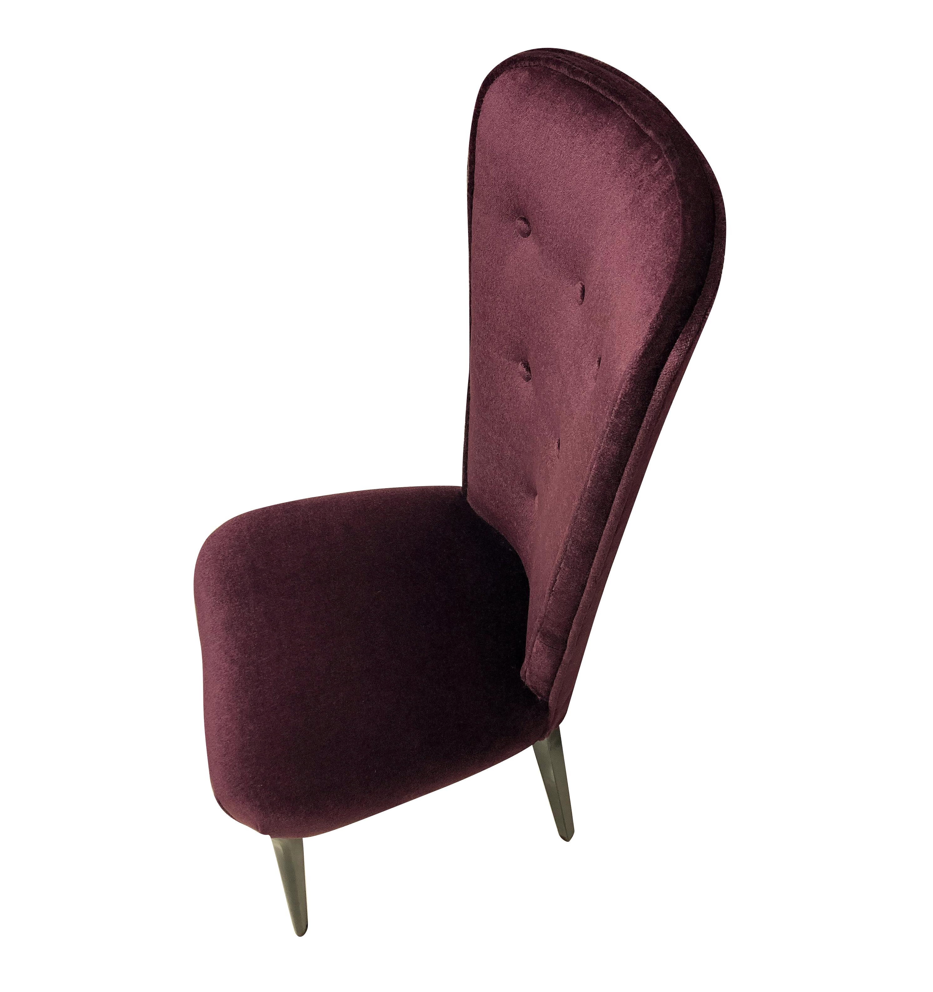 Mid-Century Modern Pair of Midcentury Italian Hall Chairs