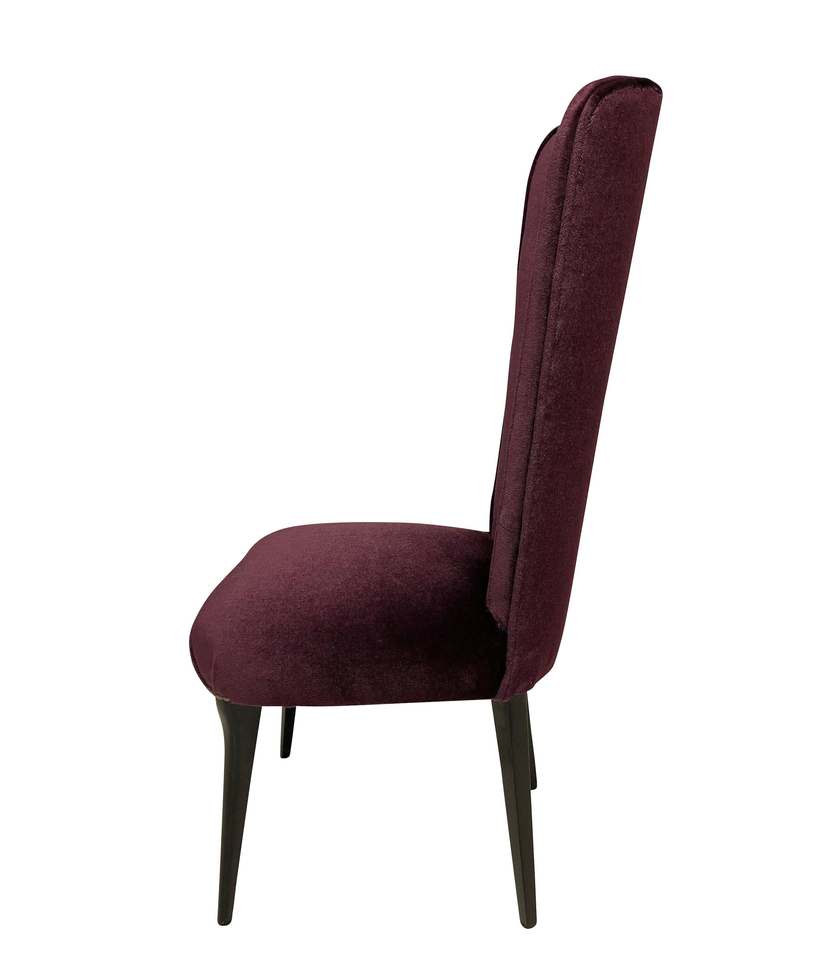 Mid-Century Modern Pair of Midcentury Italian Hall Chairs For Sale