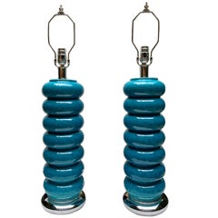 Pair of Midcentury Italian Lamps
