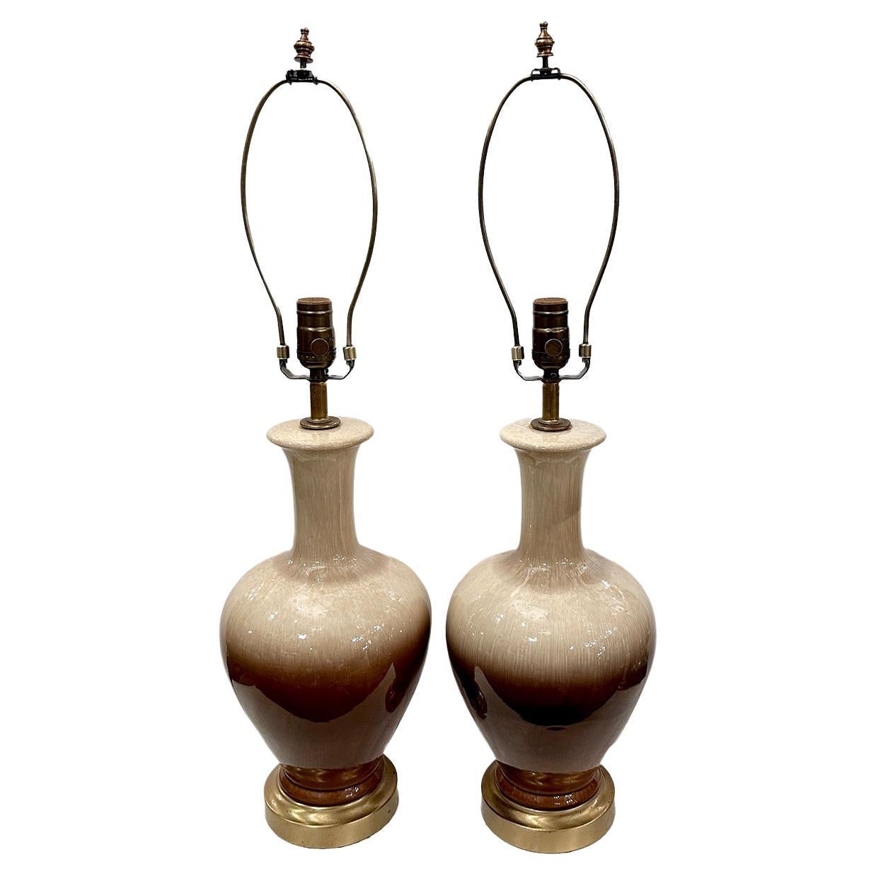 Pair of Midcentury Italian Lamps