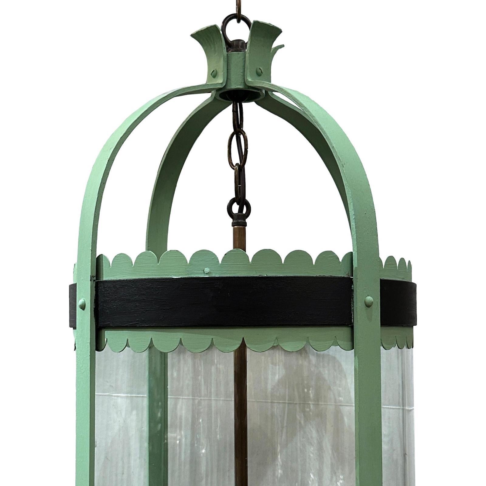 Pair of MidCentury Italian Lanterns, Sold Individually In Good Condition For Sale In New York, NY