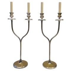 Lámparas de mesa de metal