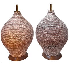 Pair of Midcentury Italian Table Lamps