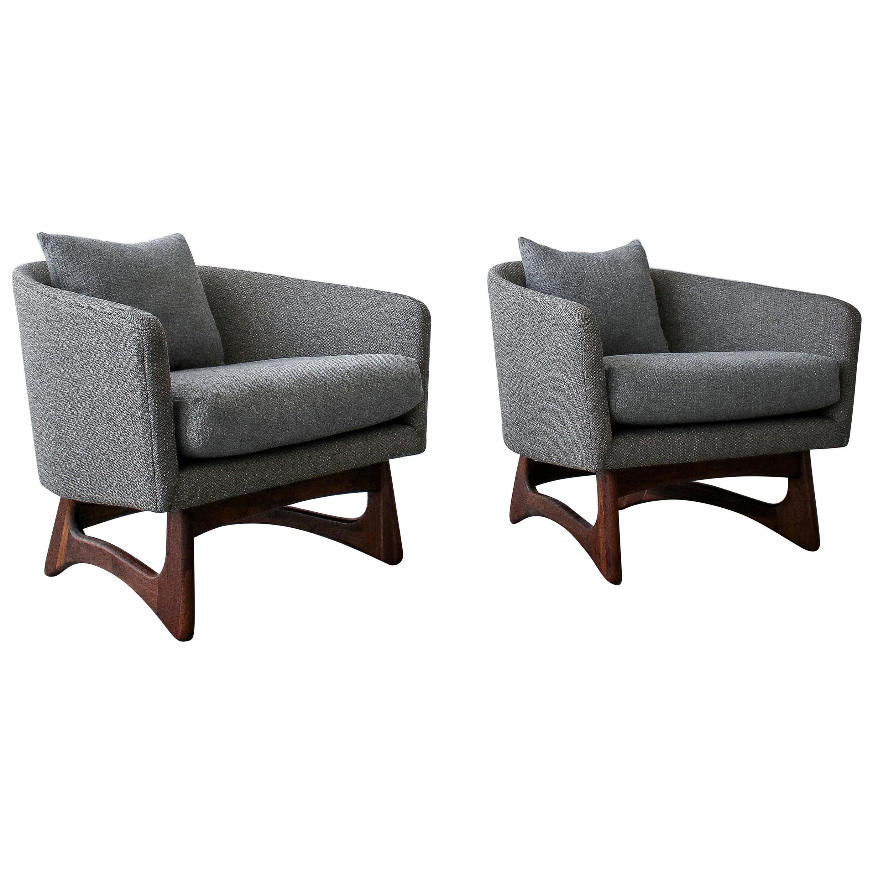 Pair of Midcentury Lounge Chairs by Adrian Pearsall for Craft Associates