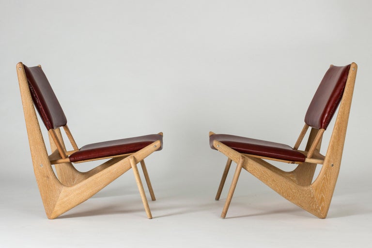 Pair of Midcentury Lounge Chairs by Bertil W. Behrman For Sale at 1stdibs