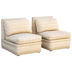 Pair of Midcentury Lounge Chairs by Cannell and Chaffin