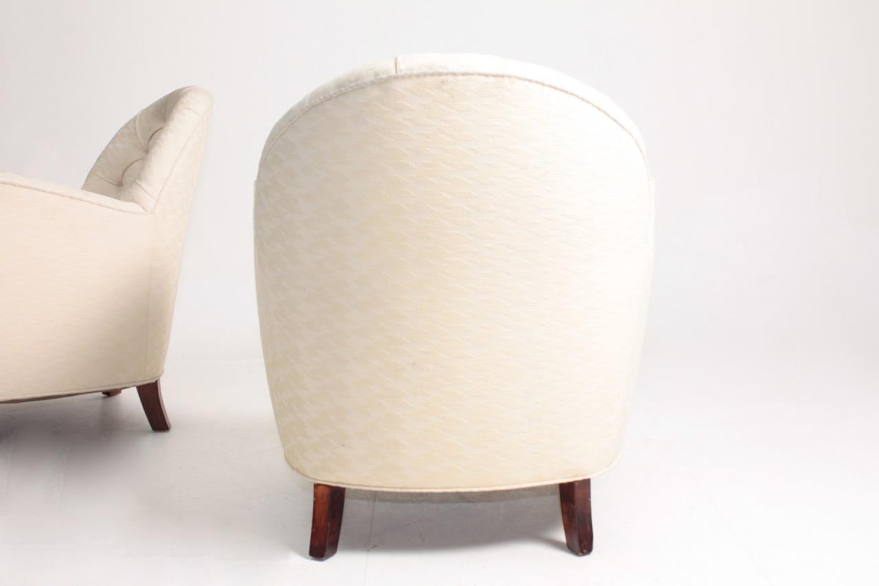 Pair of Midcentury Lounge Chairs by Georg Kofoed, 1940s 4