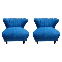 Paire de chaises longues du milieu du siècle par Karpen of California