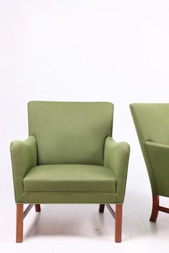 Pair of Midcentury Lounge Chairs by Ole Wanscher, 1960s