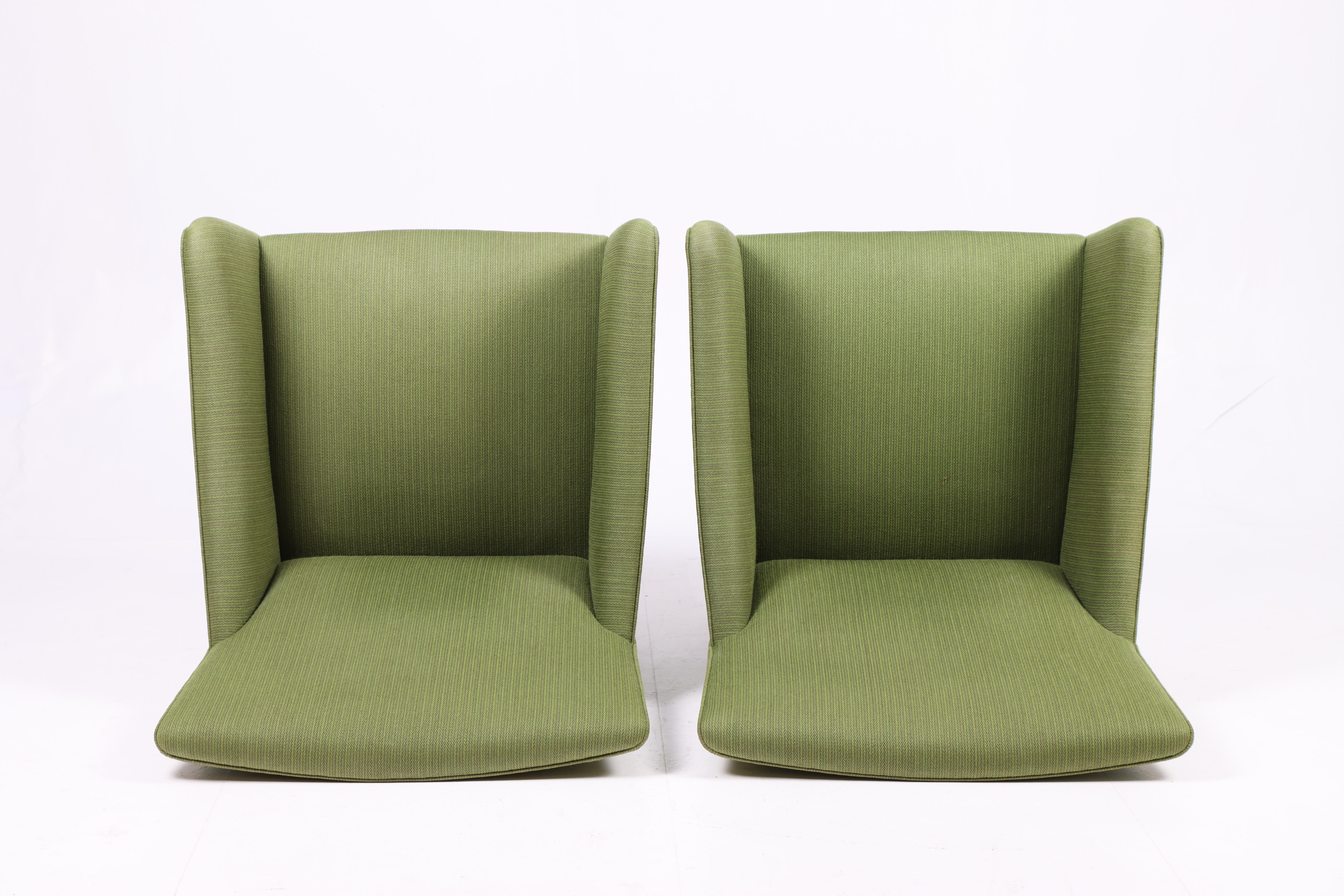 Pair of Midcentury Lounge Chairs by Ole Wanscher, 1960s 1