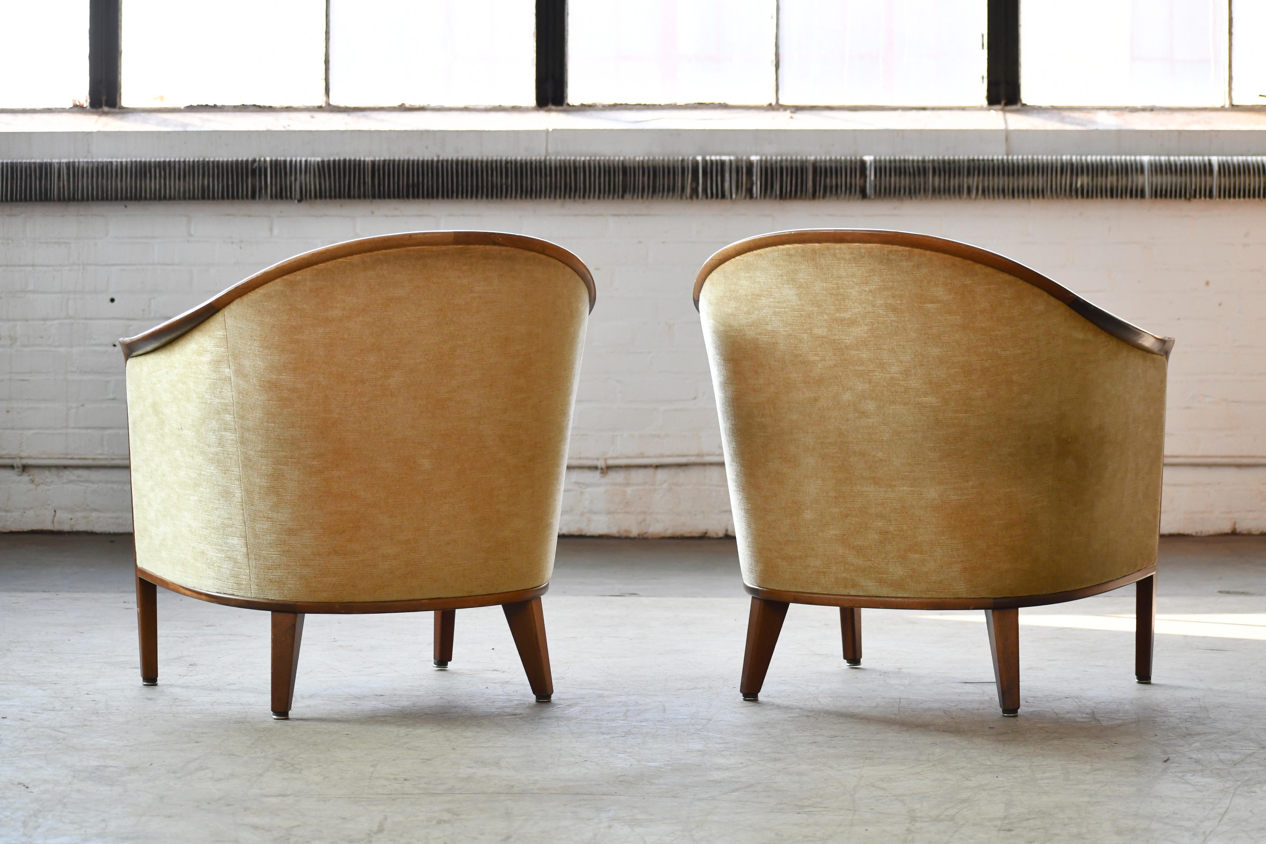 Pair of Midcentury Lounge Chairs Model 